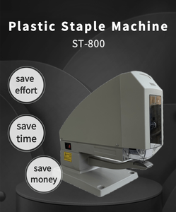 Mesin label jeans staples plastik ST9000 penggunaan 25k 20k gulungan staples plastik - Product Image 3