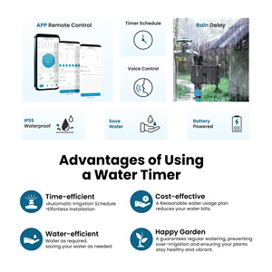 GIRIER Tuya Wifi programmabile intelligente automatico valvola dell'acqua Sprinkler Timer con Bluetooth per il giardino - Product Image 2
