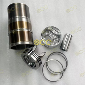 Doosan Spare Parts DE12TIS D1146 DC24 DX225LC-3 DB58 DE08T DX130-9C DX215-9 Overhaul Repair Kit Liner Kit for Doosan