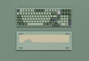 Tecla de teclado mecánico QK100 con pantalla LCD y bisel/insignia personalizable con toda la caja de aluminio CNC en varios colores - Product Image 5