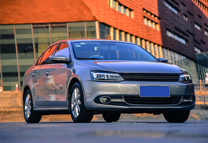 VW Jetta Mk6LEDヘッドライト用AKDカースタイリングヘッドランプ2011-2018R8デザインヘッドライトDrlHid Bi Xenonオートアクセサリー