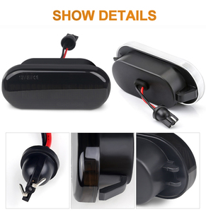 Ibiza 6L Leon 1M Altea Alhambra Exeo Toledo Arosa ที่สร้างขึ้น2ชิ้นไฟสัญญาณเตือนด้านข้างแบบไดนามิก LED สำหรับที่นั่ง - Product Image 4
