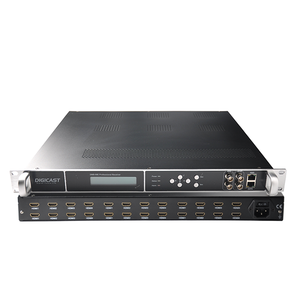 วิทยุโทรทัศน์ออกอากาศ HD H.264 MPEG-4 AVC IP Encoder 24 HD MI อินพุต ASI IP RTP RTSP เอาต์พุต - Product Image 1