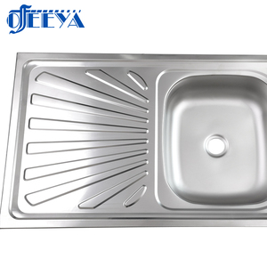 Gömülü Modern sus201 kahve bar otel kiti için fincan yıkayıcı ile çok fonksiyonlu lavabo modern çift kase mutfak - Product Image 4