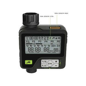 New Design Automatic Garden Water <strong>Timer</strong> Outdoor Irrigation Watering <strong>Timer</strong> <strong>Controller</strong> With Rain <strong>Sensor</strong> Function
