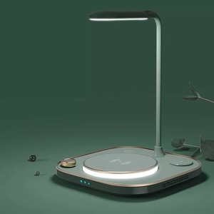 4 in 1 Multi Functionled Led Desk <strong>Lamp</strong> with Fast <strong>Charging</strong> for iPhone for Iwatch Wireless Charger with Light - Product Image 3