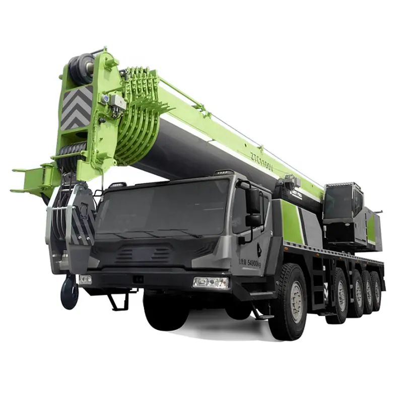 Grue mobile ZOOMLION 25t/50T/80t/ 90 tonnes/100 tonnes grues de camion ZTC800V ZTC1000V 10% de réduction