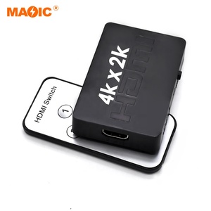 3x1 Hdmi Switch 3 puertos Hdmi Switcher Box Hub 4K Hdmi Switch 3 en 1 con control remoto para REPRODUCTOR DE DVD TV PC - Product Image 2