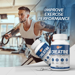 OEM ODM แคปซูล Creatine ก่อนออกกำลังกายสร้างการเพิ่มน้ำหนักกล้ามเนื้อให้แคปซูล Creatine monohydrate ที่ให้พลังงาน - Product Image 4