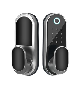 Smart Ttlock Tuya Front Digital Biometric Password Finger <strong>Print</strong> Deadbolt External Locks <strong>Key</strong> Fingerprint Door Lock for Home - Product Image 1