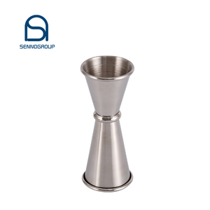 Profesyonel Bartending ev Bar için doğrudan fabrika yüksek kaliteli paslanmaz çelik çift Jigger - Product Image 1