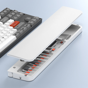 Kit de cepillo limpiador de teclado de ordenador Kit de limpieza de teclado Almohadilla de reposamuñecas con estuche de almacenamiento - Product Image 1