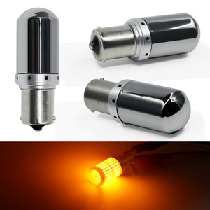 車用の新しいT20LEDターンシグナルライト744011563014外国貿易用のアンチストロボスコープ144SMD5W電源のデコード - Product Image 2