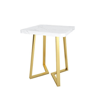 V-shaped legs square table