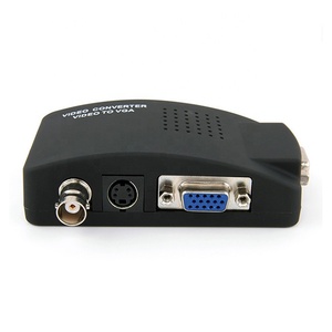 Factory BNC <strong>to</strong> <strong>VGA</strong> Video Converter BNC <strong>Input</strong> <strong>to</strong> <strong>VGA</strong> <strong>Output</strong> Composite S-Video <strong>Input</strong> <strong>to</strong> PC <strong>VGA</strong> Out Adapter Digital Switch Box