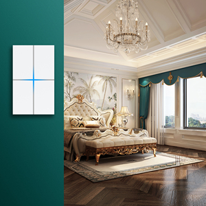 KNX akıllı ev otomasyon duvar isıtma kontrol anahtarı ev kullanımı için dokunmatik anahtarı - Product Image 5