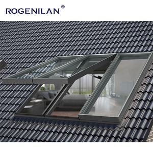 ROGENILAN屋根裏天窓トップルーフ天窓バルコニー窓格納式スイングドーマーウィンドウ - Product Image 4