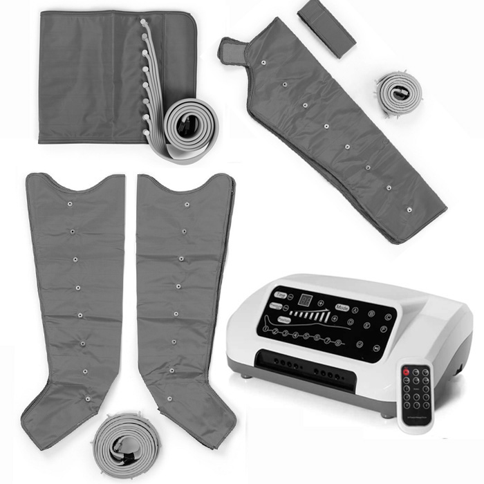 Máquina blanca+mangas grises (1 brazo+1 cintura+2 piernas)