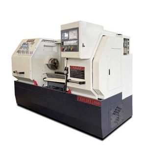 Siemens controlador CNC torno CK6136 Mini máquina automática de torno CNC - Product Image 5
