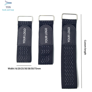 Factory Customized Logo Eco-Friendly Non-Slip <strong>Elastic</strong> <strong>Hook</strong> and <strong>Loop</strong> Strap Silicone Strap Coating - Product Image 3
