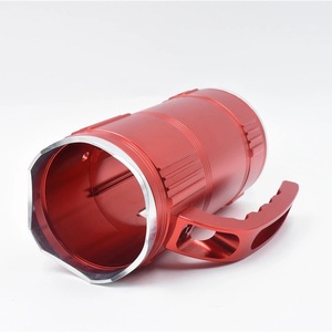 Hợp kim nhôm bốn trục CNC Máy phay máy tính chiêng chuốt cho vỏ đèn pin bằng thép không gỉ - Product Image 1