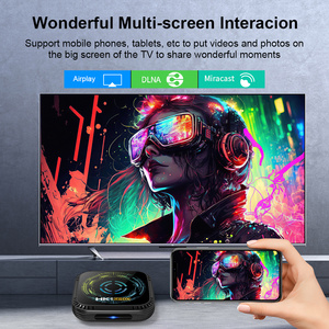 Decodificatore per Tv via cavo Box WiFi 6 bt5. 0 64GB 8K 4Core 64bit del mercato multimediale Android Smart Tv Box - Product Image 3