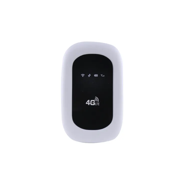 4G LTE Mobile WiFi Hotspot ปลดล็อกไร้สายอินเทอร์เน็ตอุปกรณ์ Router กับซิมการ์ดสล็อตสำหรับเดินทาง