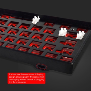 Hot Swap 60% Teclado mecánico Programable 3 Modo Interruptores Teclado DIY Kit RGB Teclado inalámbrico