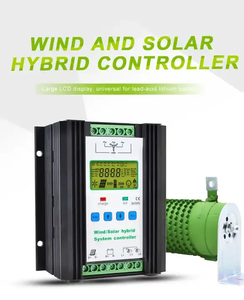 800W 1000W 1200W 1500W 12V/24V/48V Pwm Wind Solar Hybrid Charge Controller para Sistema Solar Generador de turbina eólica - Product Image 5