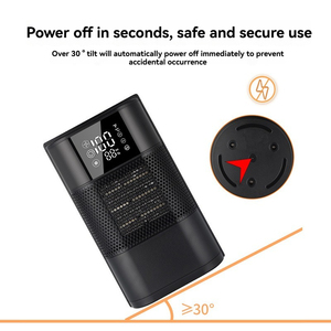 Riscaldatore elettrico di alta qualità a casa telecomando Touch Screen Timer riscaldatore PTC materiale risparmio energetico e risparmio energetico - Product Image 2