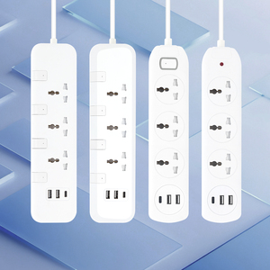 <strong>Multi</strong> <strong>Socket</strong> EU Plug 3 Pin Type C <strong>with</strong> <strong>Switch</strong> - Product Image 6