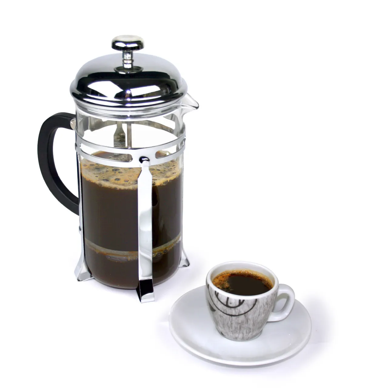 थोक विनिर्माण शीर्ष विक्रेता कस्टम मेड लोगो घरेलू चाय कॉफी निर्माता Borosilicate ग्लास फ्रेंच प्रेस