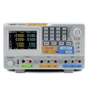 Fuente de alimentación CC programable OWON ODP3032 195W 0 ~ 30V 0 ~ 3A 2 + 1 canal para uso industrial Entrada de 110V y salida de 30V - Product Image 1