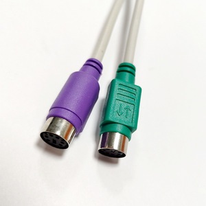 电脑笔记本电脑键盘鼠标的USB至PS2 PS/2电缆转换器适配器 - Product Image 5
