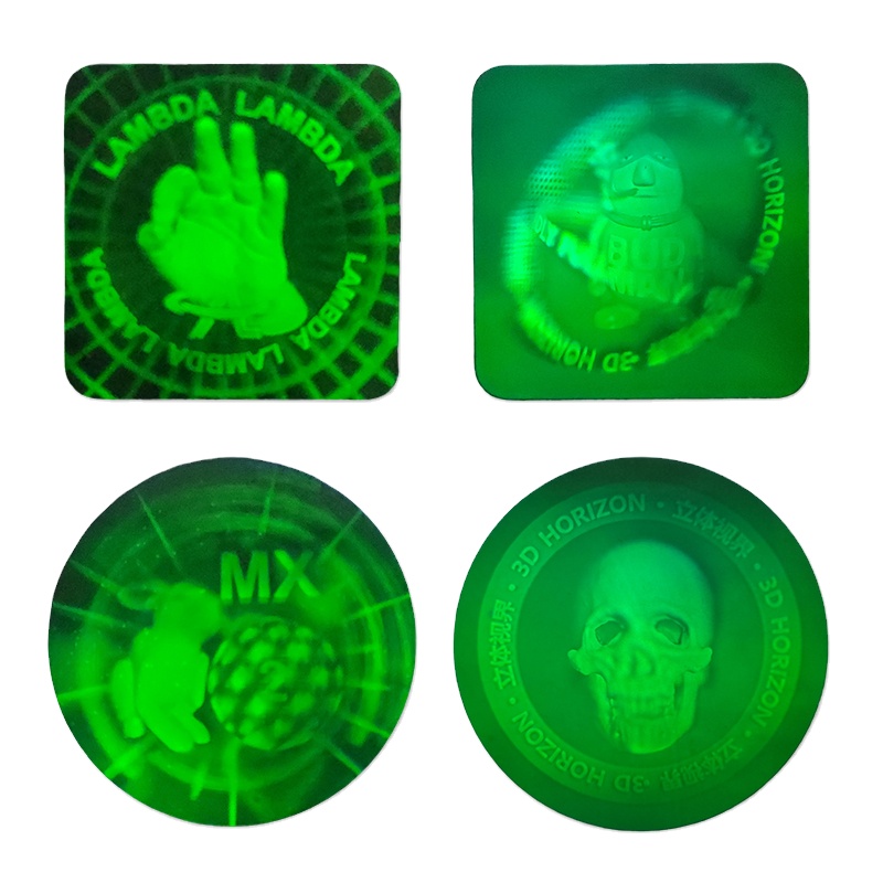 3D AgX reflection sticker