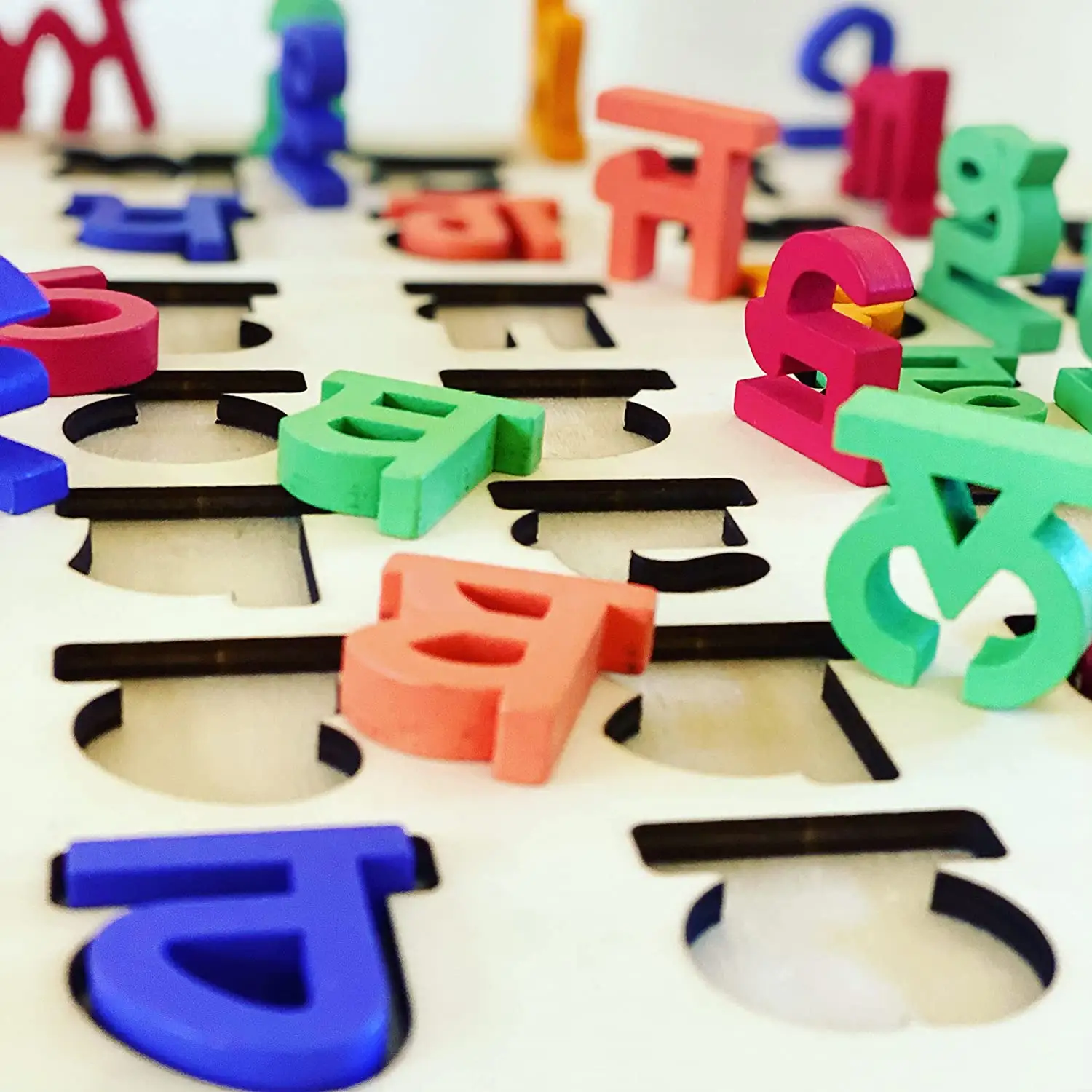 Teka Teki Arab Punjabi 3D Teka Teki Alfabet Kayu Mainan Blok Bangunan Kayu Montessori Teka Teki Kayu untuk Anak-anak