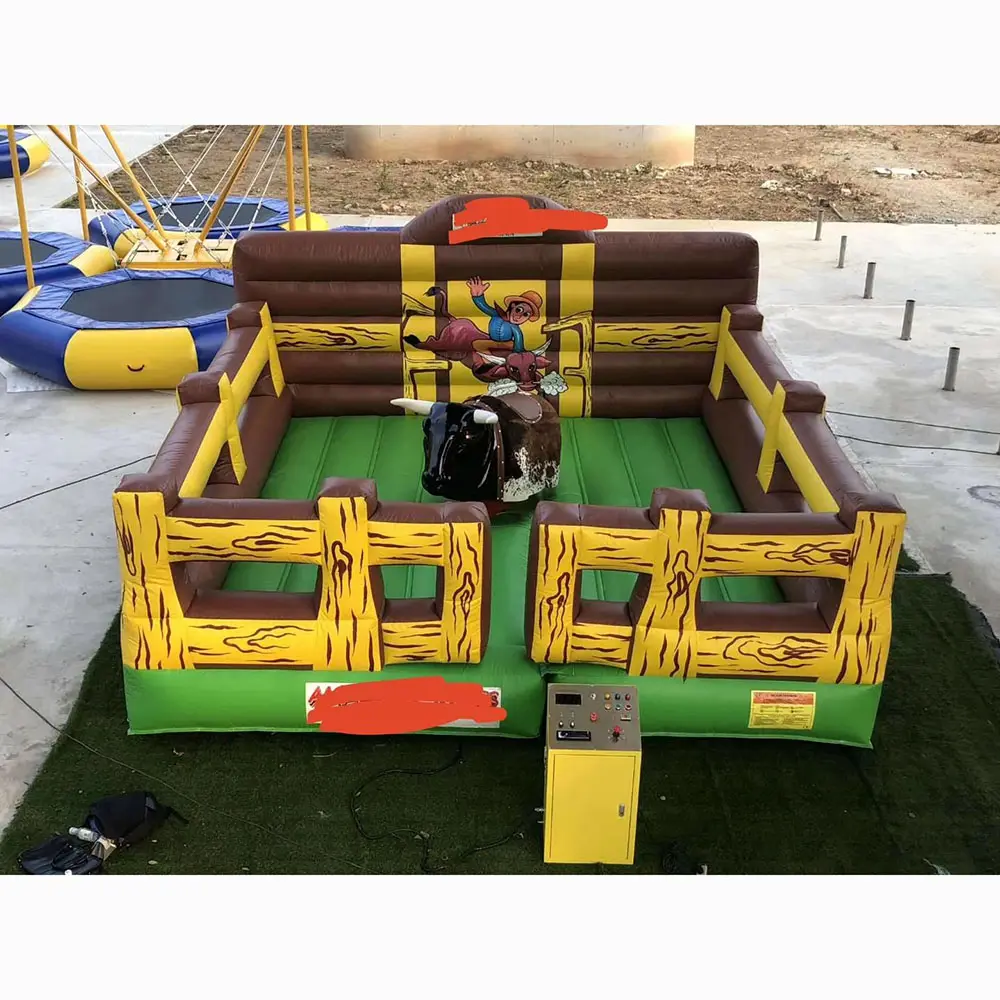 Chongqi fábrica feito inflável jogos mecânicos cavalha rodeo