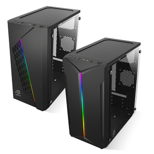 Muñeco de nieve hermoso diseño CS021 PC de escritorio MATX negro caja de computadora caja de juegos de computadora Torre media acrílico personalizado caja de PC - Product Image 5