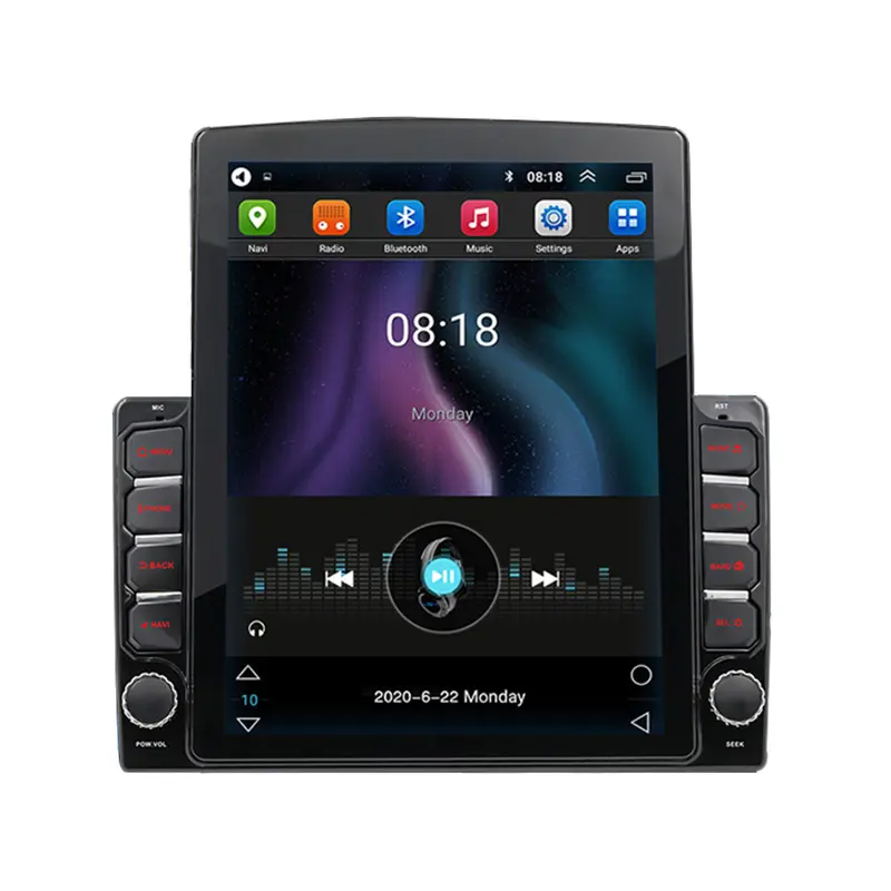 Universale Tesla 9.7 pollici Android IPS 2.5D GPS navigazione 2DIN HD WIFI BT 2 + 32G/1 + 16G LTE Touch Screen autoradio lettore DVD