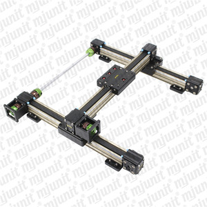 Mjunit su misura automazione multi stazione lineare tavolo scorrevole modulo di alta precisione xyz multi asse braccio robotico produzione - Product Image 6