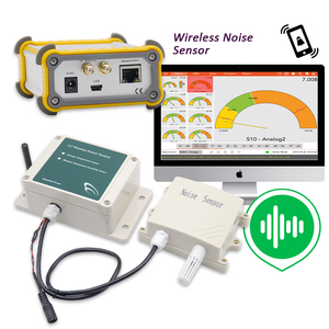 Sensor de ruido de alta precisión Registrador DE DATOS inalámbrico Detector de ruido Construcción del sitio