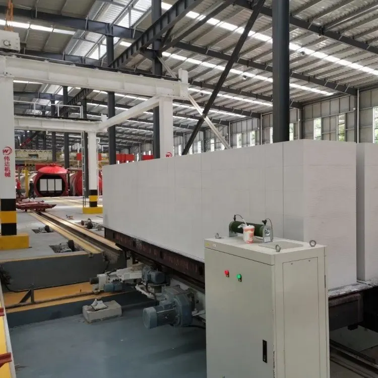 Ligne de production de blocs de brique aac, technologie allemande, machine de fabrication de la aac, chine,