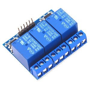 Módulo de relé de 3 canales de 12V 5V con aislamiento de optoacoplador Compatible con relé de alto voltaje de señales de 3,3 V 5V - Product Image 2
