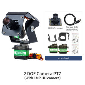 2dof Camera <span class=keywords><strong>Module</strong></span> Ptz Usb-Interface Uitgerust Met Twee Pwm 9G Digitale Servo 'S - Product Image 2