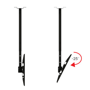 天井マウント14-32インチシングルスクリーンTVマウント & カート25KGローディング容量 - Product Image 3