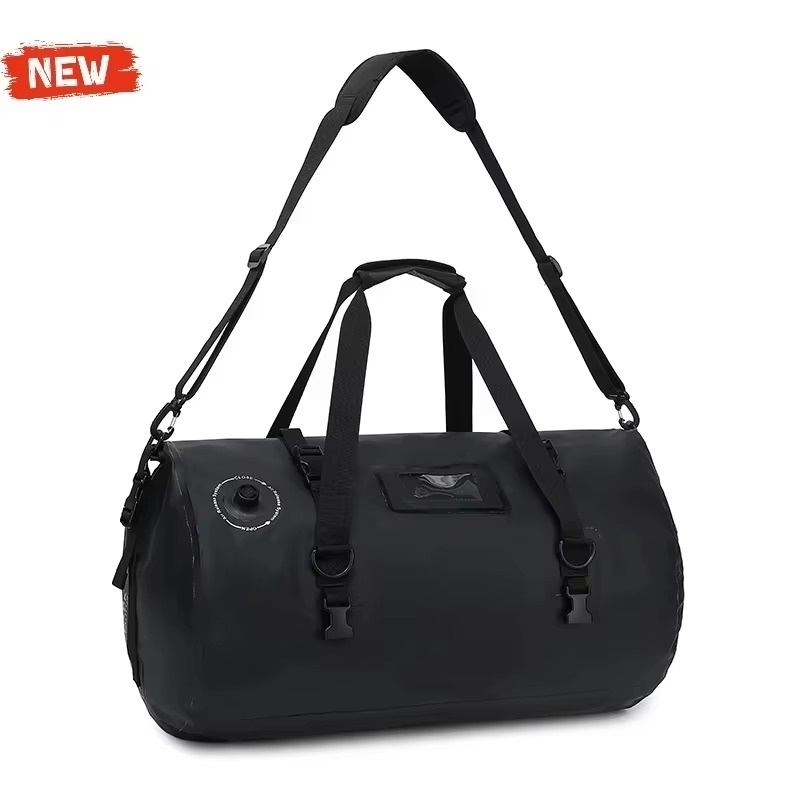 F-01 borsa posteriore nera con bandana inclusa