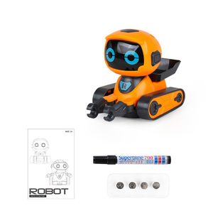 Novedad Juguete mágico Dibujar línea Seguimiento Robot Seguidor Sensor inductivo Robots electrónicos STEM Educativo Niños Dibujo Robot Juguete - Product Image 6