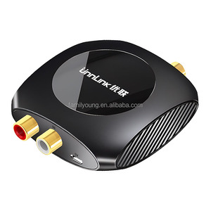 <strong>Analog</strong> to Digital <strong>Audio</strong> Converter 96KHz 2RCA to <strong>SPDIF</strong> Optical Toslink Coaxial for Soundbar Speaker Subwoofer Amplifier - Product Image 1