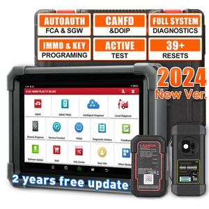 Launch X431 IMMO PLUS, lector de código de coche OBD2, programador de llave de coche con sistema completo de codificación ECU, herramienta de diagnóstico automático - Product Image 2