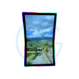 Monitor de pantalla táctil ancha de Marco abierto LED completo de acrílico capacitivo curvo de 32 43 pulgadas - Product Image 4